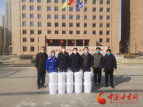【甘肅全民戰(zhàn)“疫”】暖心！民革蘭州市委會(huì)捐助首批1噸防疫物資（圖）