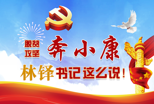 長圖|脫貧奔小康，林鐸書記這么說！