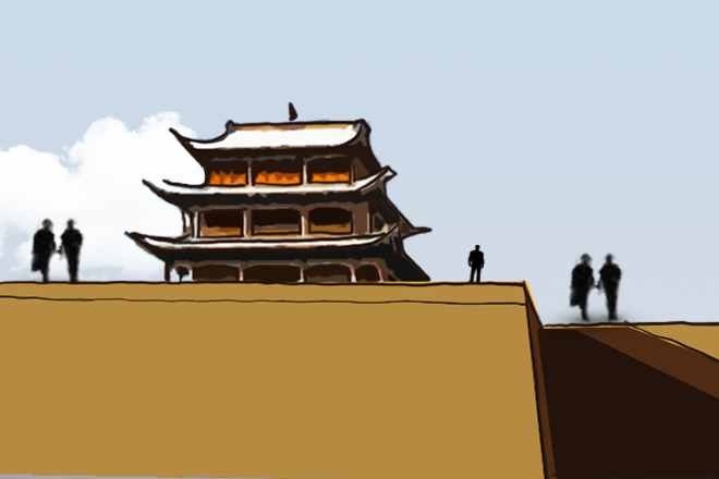 【直擊嘉峪關(guān)變遷】手繪長圖丨嘉峪關(guān)城648歲了！帶你漫游關(guān)城保護(hù)記