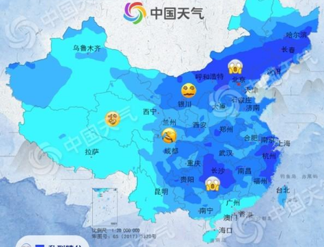 寒潮來了！今明兩天甘肅省大部將降溫6℃至8℃