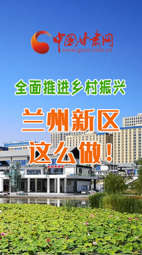 圖解|全面推進(jìn)鄉(xiāng)村振興 蘭州新區(qū)這么做！
