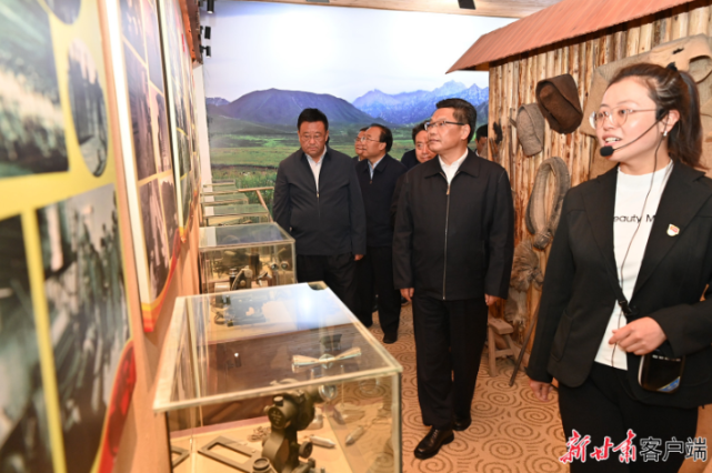 任振鶴在張掖市調研時強調：完整準確全面貫徹新發(fā)展理念，建設生態(tài)友好發(fā)展向好生活美好的“金張掖”