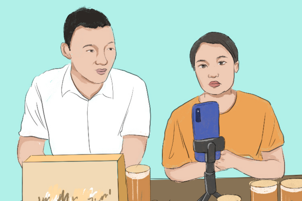 手繪|攢勁！閃閃發(fā)光的up青年