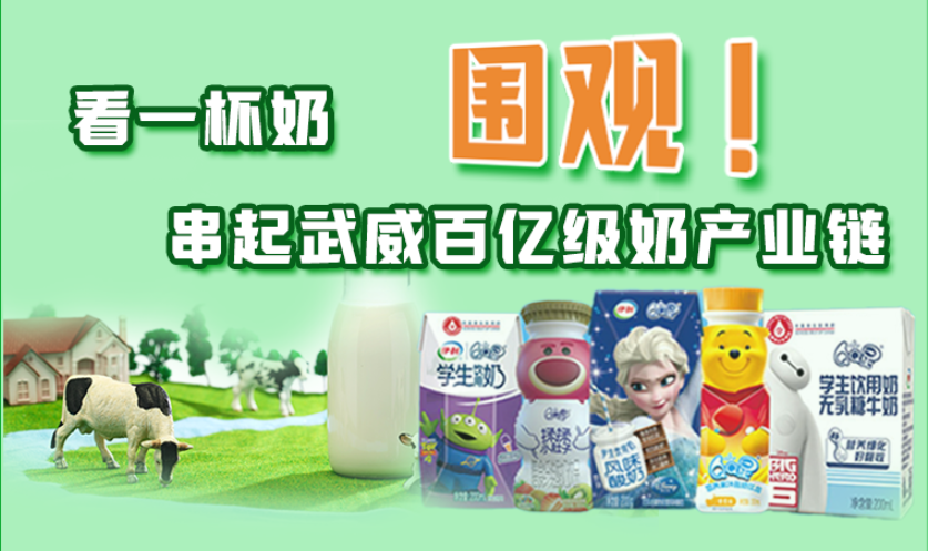 圖解|圍觀！看一杯奶串起武威百億級(jí)奶產(chǎn)業(yè)鏈