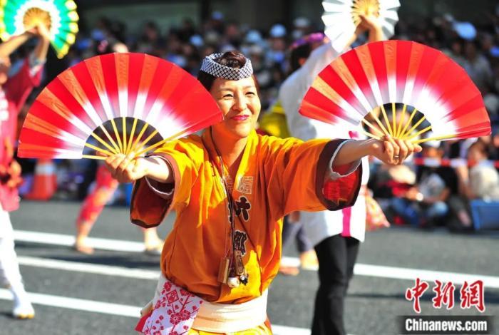 日本仙臺七夕祭。孫冉 攝