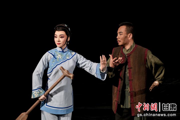 圖為演出劇照。甘肅省隴劇院供圖